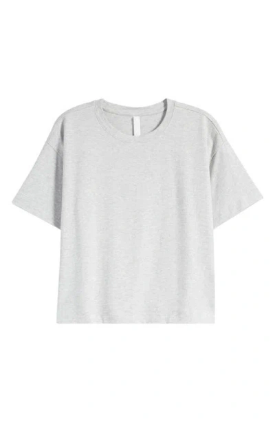 Zella New Take Crewneck T-shirt In Grey Light Heather