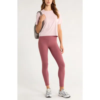 Zella New Take Crewneck T-shirt In Pink