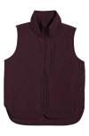 Zella Packable Quilted Vest In Brown