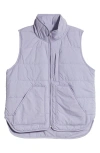 Zella Packable Quilted Vest In Purple Heirloom