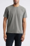 Zella Performance T-shirt In Grey Pewter