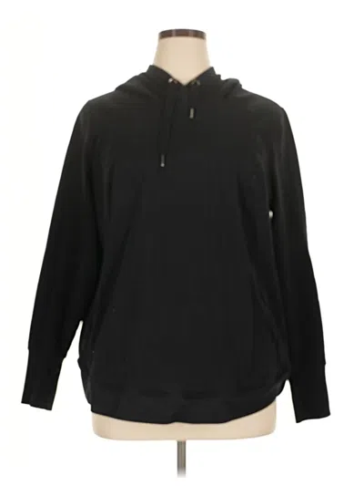 Pre-owned Zella Pullover Hoodie In Black