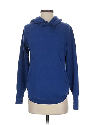 Pre-owned Zella Pullover Hoodie In Blue
