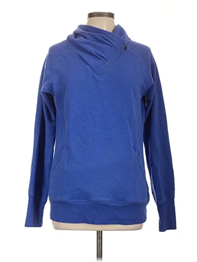 Pre-owned Zella Pullover Hoodie In Blue