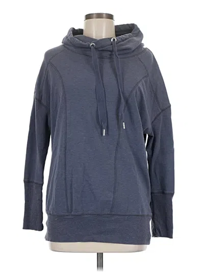 Pre-owned Zella Pullover Hoodie In Blue