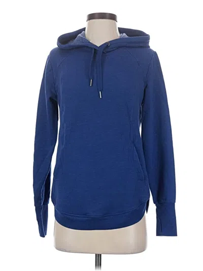 Pre-owned Zella Pullover Hoodie In Blue