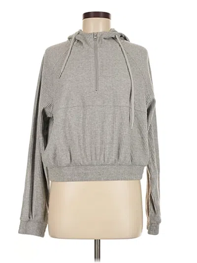 Pre-owned Zella Pullover Hoodie In Gray