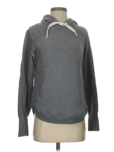 Pre-owned Zella Pullover Hoodie In Gray