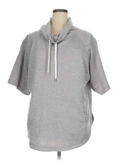 Pre-owned Zella Pullover Hoodie In Gray