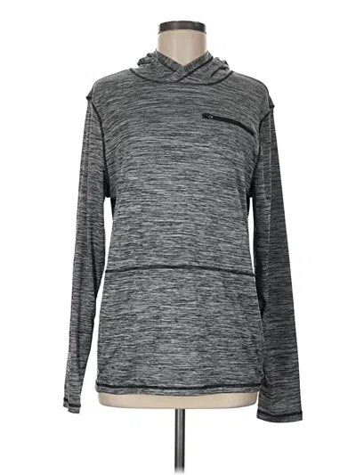 Pre-owned Zella Pullover Hoodie In Gray