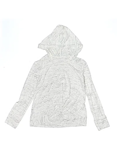 Pre-owned Zella Kids' Pullover Hoodie In Ivory