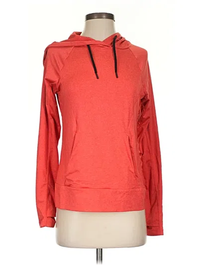 Pre-owned Zella Pullover Hoodie In Red