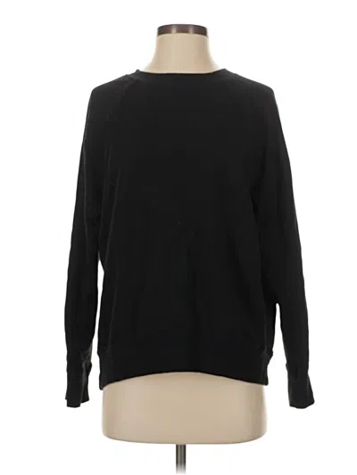 Pre-owned Zella Pullover Sweater In Black