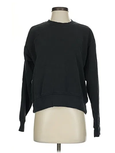 Pre-owned Zella Pullover Sweater In Black