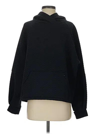 Pre-owned Zella Pullover Sweater In Black