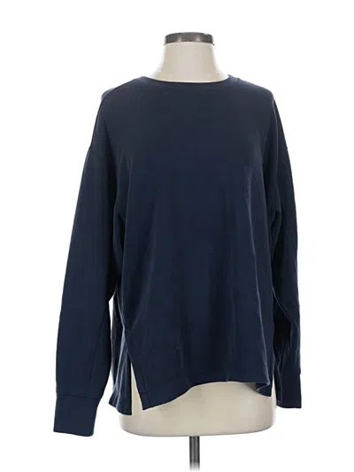 Pre-owned Zella Pullover Sweater In Blue