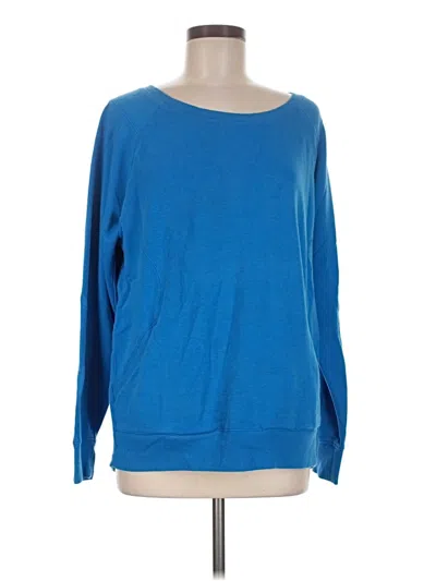 Pre-owned Zella Pullover Sweater In Blue