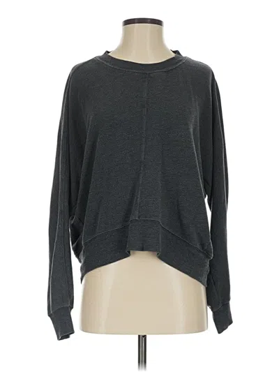 Pre-owned Zella Pullover Sweater In Gray