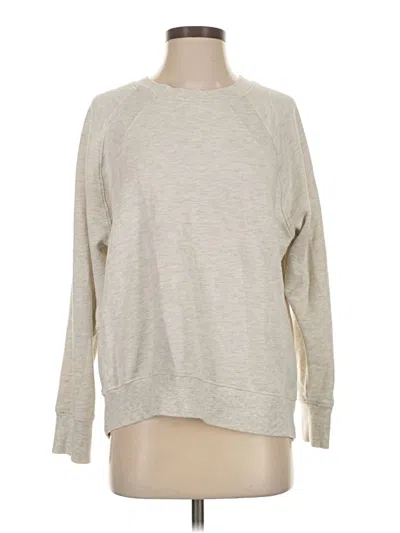 Pre-owned Zella Pullover Sweater In Gray