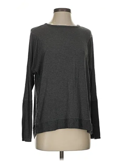 Pre-owned Zella Pullover Sweater In Gray