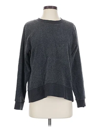 Pre-owned Zella Pullover Sweater In Gray