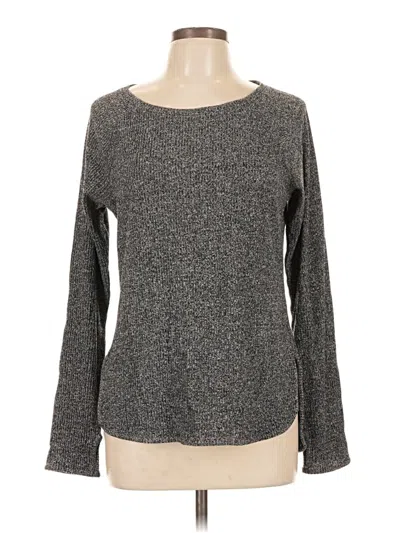Pre-owned Zella Pullover Sweater In Gray