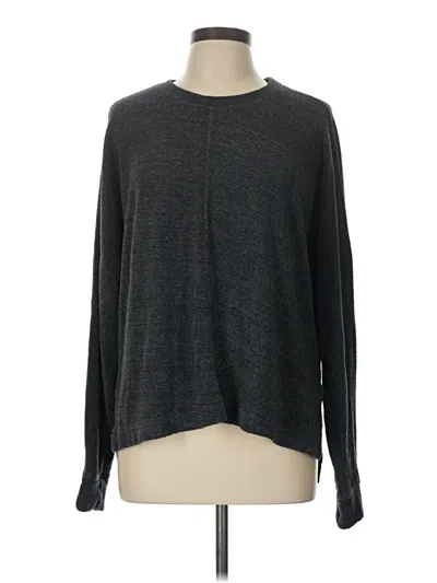 Pre-owned Zella Pullover Sweater In Gray