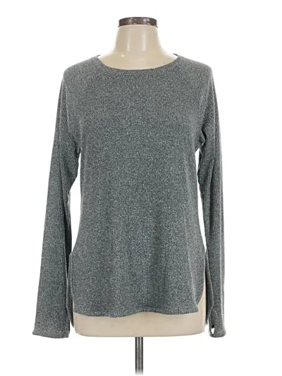 Pre-owned Zella Pullover Sweater In Gray