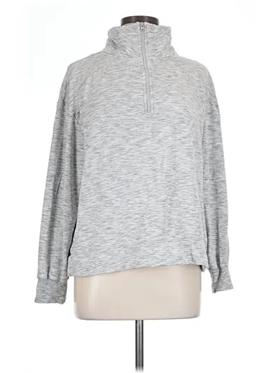 Pre-owned Zella Pullover Sweater In Gray