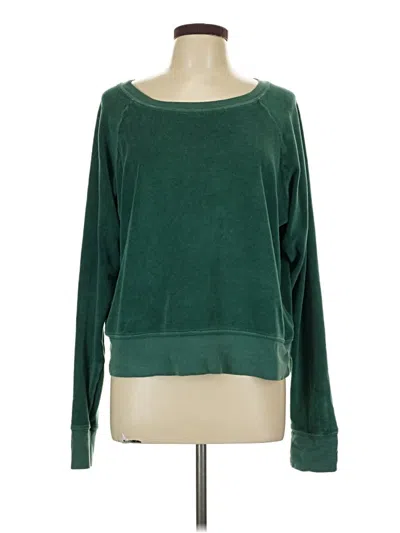 Pre-owned Zella Pullover Sweater In Green