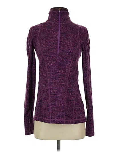 Pre-owned Zella Pullover Sweater In Purple