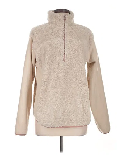 Pre-owned Zella Pullover Sweater In Tan