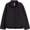 Zella Quilted Packable Jacket In Black