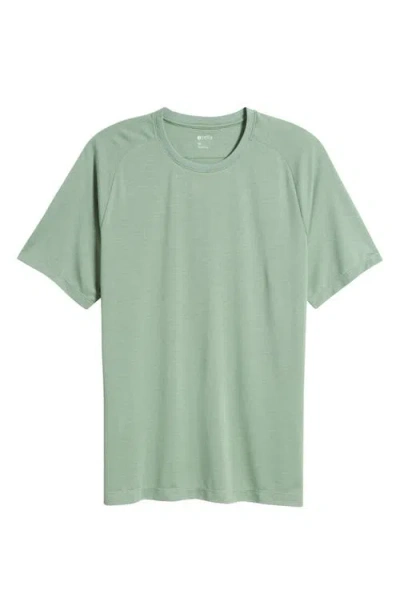 Zella Racquet Performance T-shirt In Green Quiet