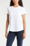 Zella Equilibrium Cocoon T-shirt In White