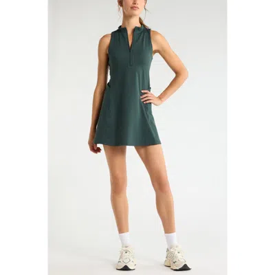 Zella Recreation Minidress & Shorts Set In Green