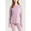 Zella Relaxed Washed 2.0 Long Sleeve Slub Tee In Pink
