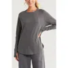 Zella Relaxed Washed 2.0 Long Sleeve Slub Tee