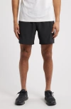 Zella Relay Training Shorts In Black Caviar