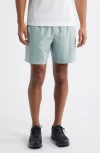 Zella Relay Training Shorts In Grey Blue