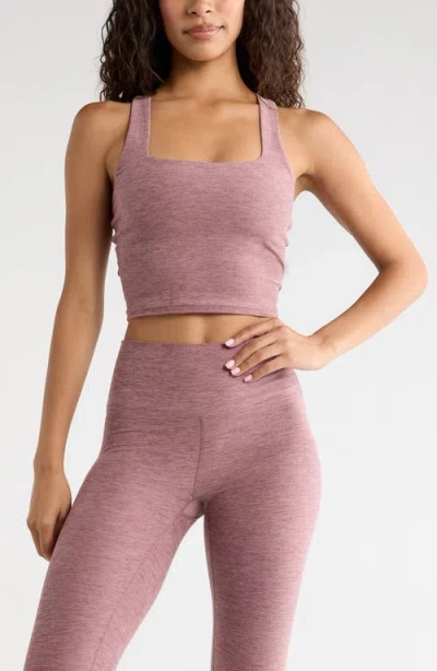 Zella Renew Crop Tank In Pink