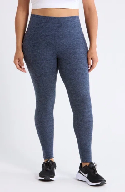Zella Renew High Waist Leggings In Blue