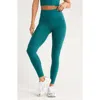 Zella Renew Mélange High Waist Leggings In Green