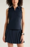 ZELLA ZELLA REPLAY HALF ZIP POLO TANK