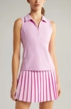 ZELLA ZELLA REPLAY HALF ZIP POLO TANK