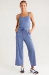 Zella Restore Soft Jumpsuit In Blue