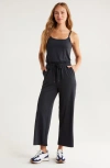 Zella Restore Soft Jumpsuit In Black