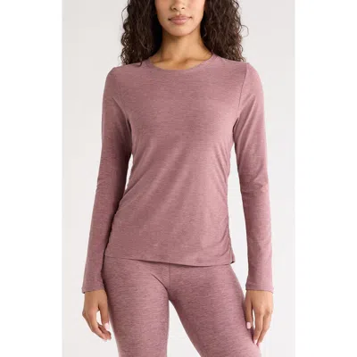 Zella Restore Soft Ruched T-shirt In Pink