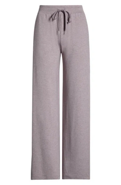 Zella Restore Soft Straight Leg Drawstring Pants In Brown