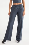 Zella Restore Soft Straight Leg Pull-on Pants In Blue